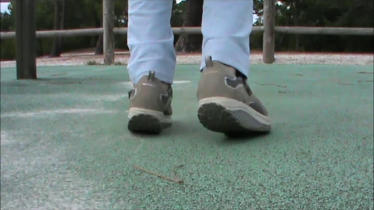 Playing in swing with Skechers Sleek Fit