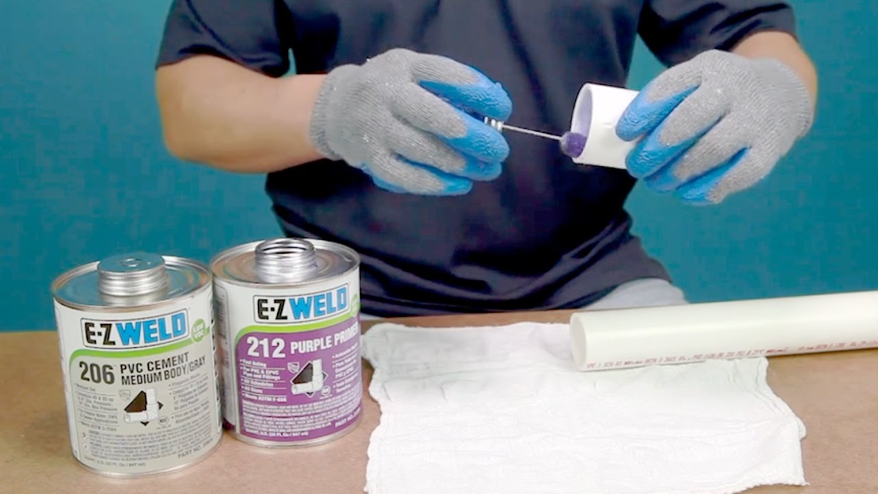E-Z weld : HowTo Solvent Weld with E-Z Weld Products