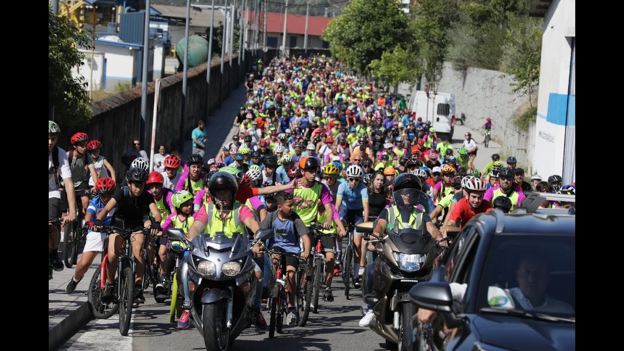 El Día de la Bici en Ourense, en tres minutos