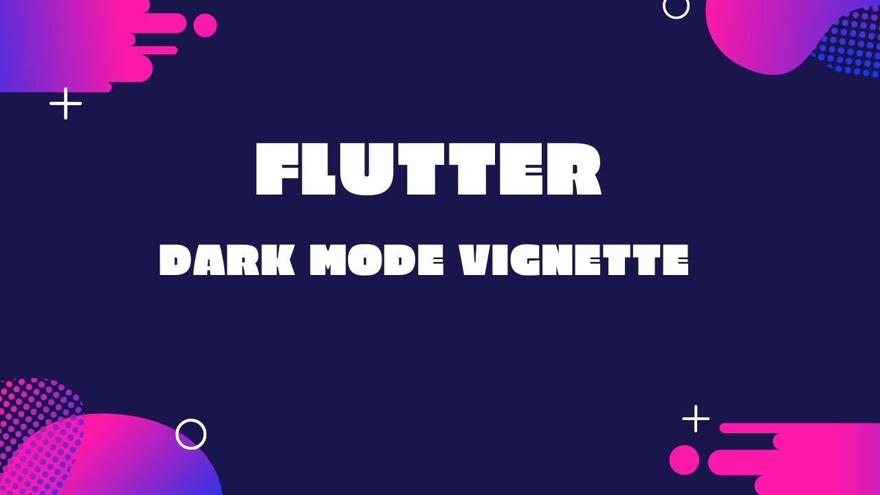 Flutter Vignette | Article Dark Mode | Vignette in Flutter | UI Design Flutter @aseemwangoo #flutter