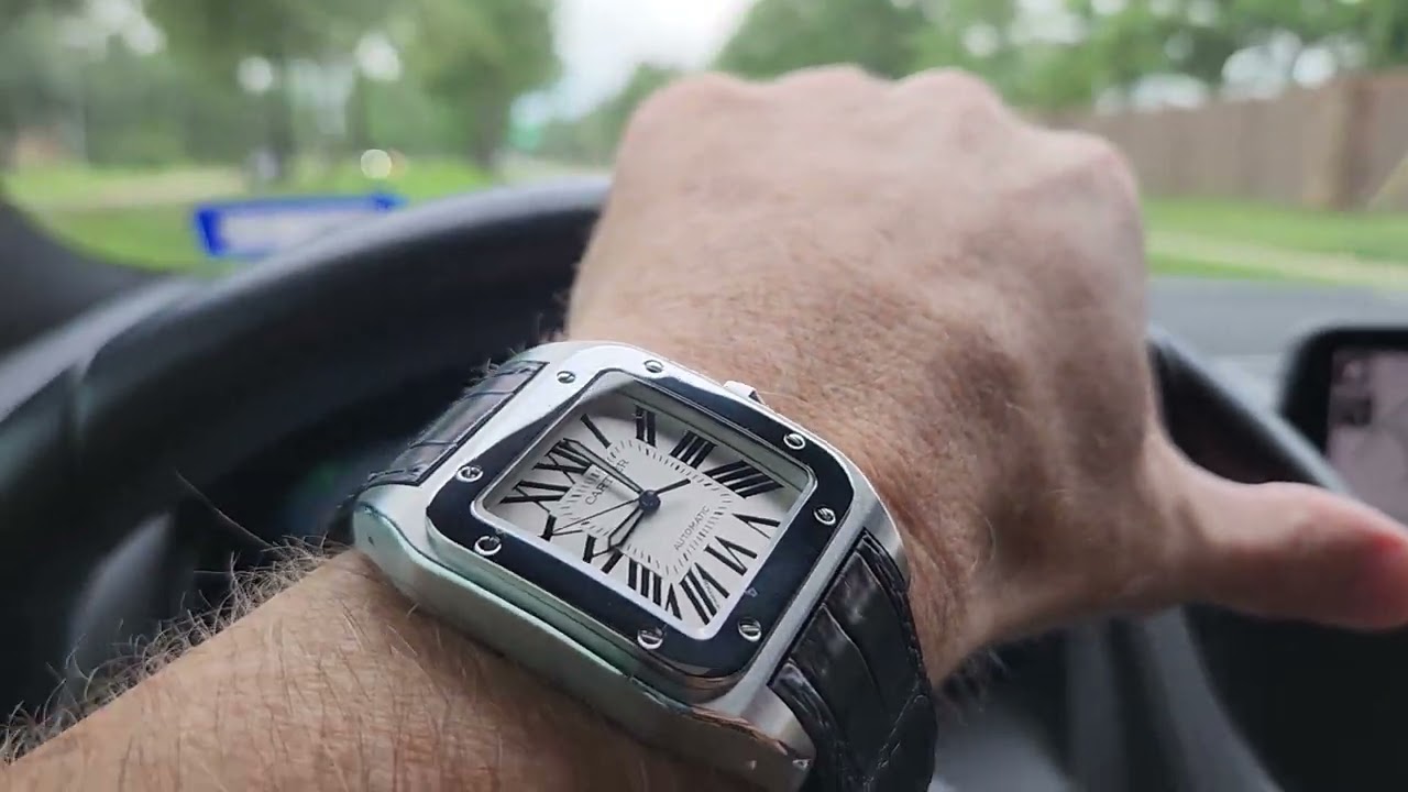New Cartier Santos 100