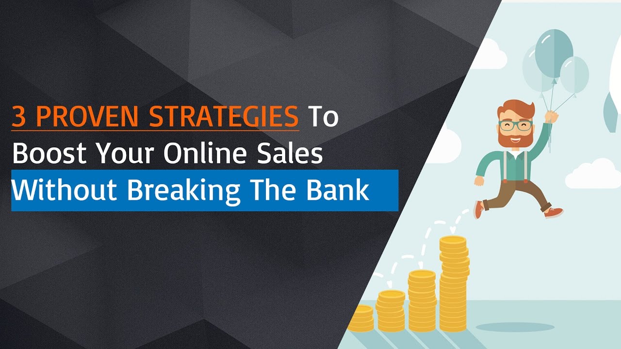 3 Proven Strategies To Boost Your Shopify Sales Or Any Websites Without Breaking Your Piggy Bank