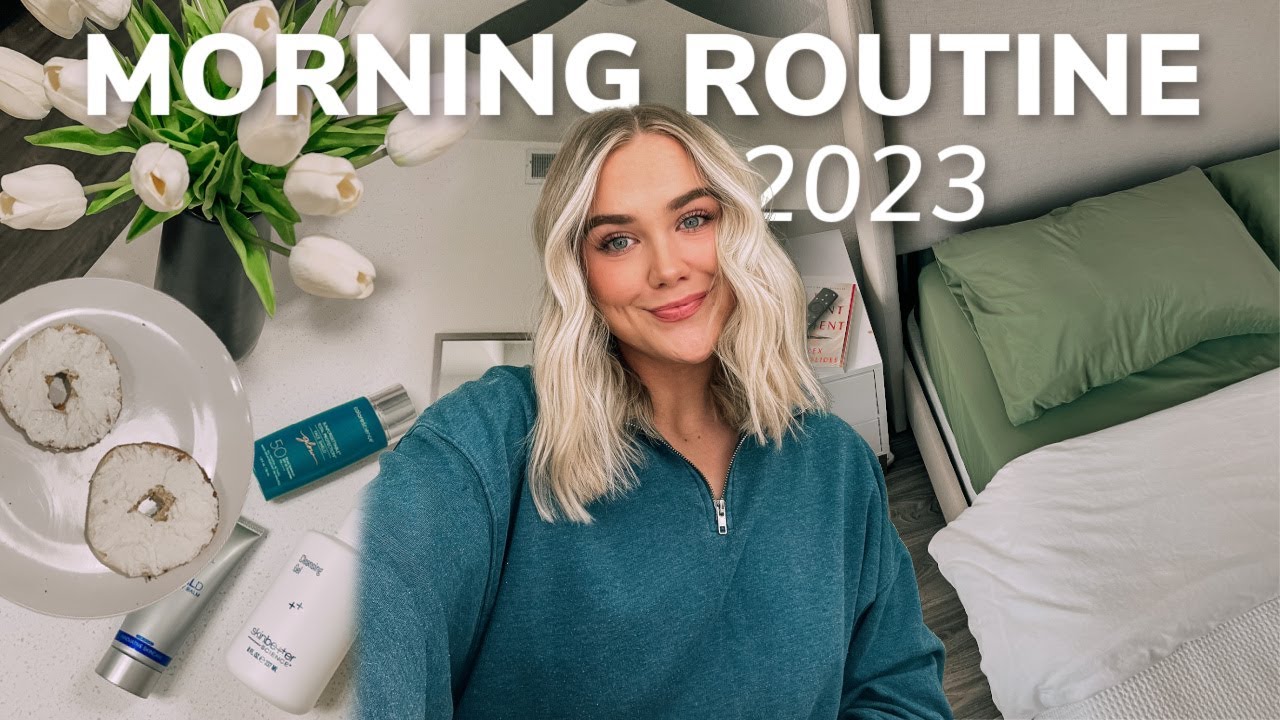 2023 MORNING ROUTINE: workouts, skincare routine, journaling
