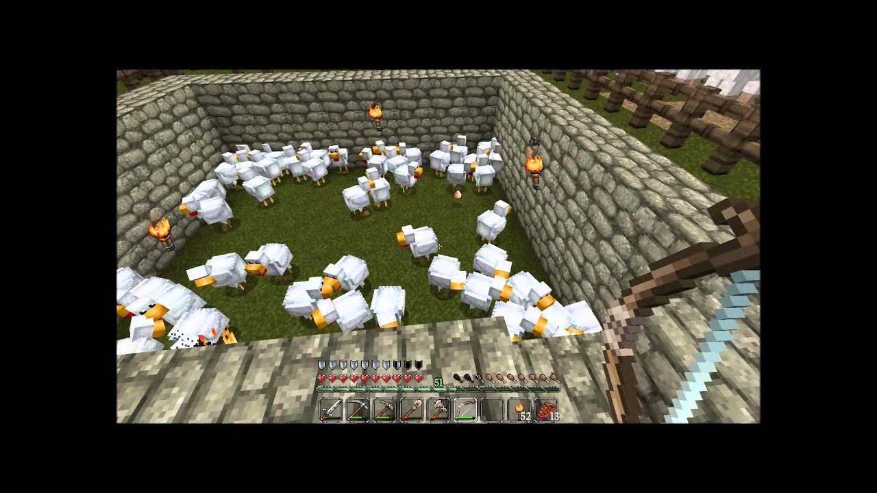 Minecraft Adventure  E04-Farms & Zombies