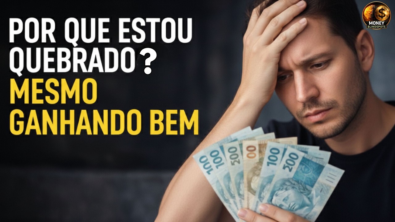 Eu ganho bem... então por que estou sempre sem dinheiro?