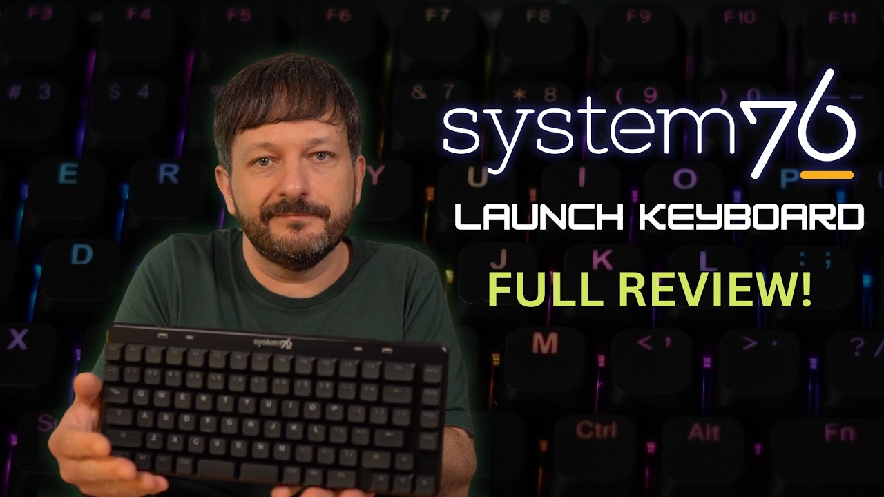 Лучшая клавиатура для системных администраторов Linux? Обзор клавиатуры System76 Launch.