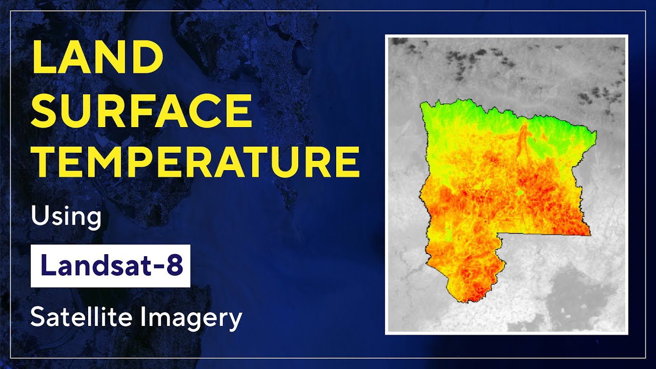Calculating Land Surface Temperature Using Landsat 8 Imagery In ArcGIS || The GIS Hub || #LST #gis