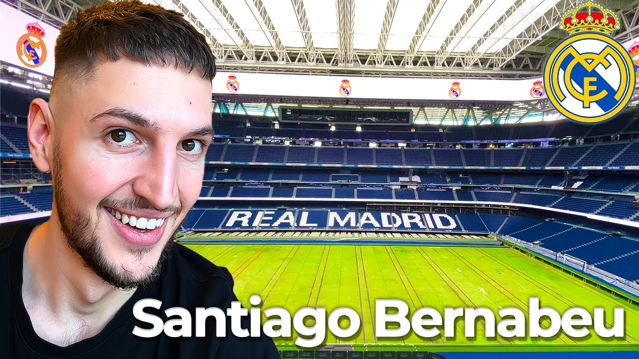 Turul stadionului REAL MADRID! Peste 100 de trofee, legende si tehnologie de pe alta planeta
