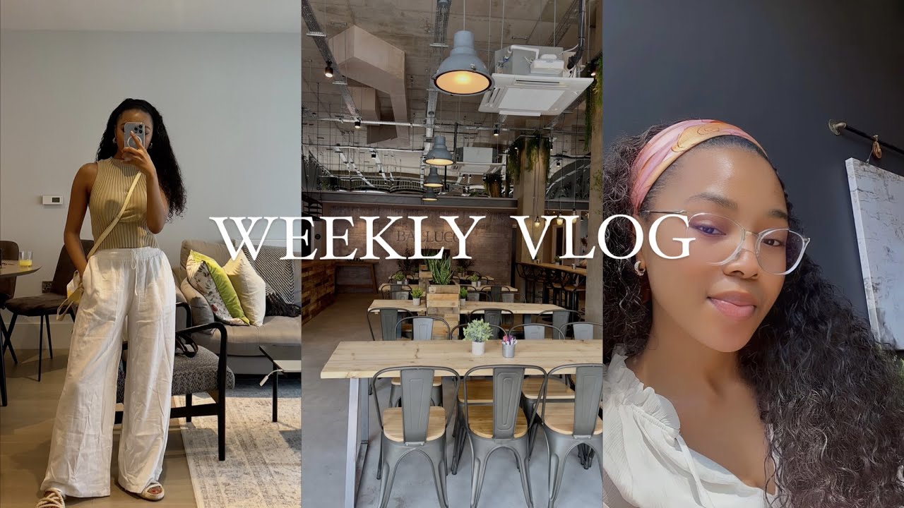 #weeklyvlog : drinks | market | breakfast | slow sunday. || south african in the UK