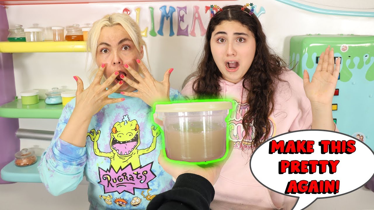 MAKE THIS SLIME PRETTY AGAIN CHALLENGE! Slimeatory 