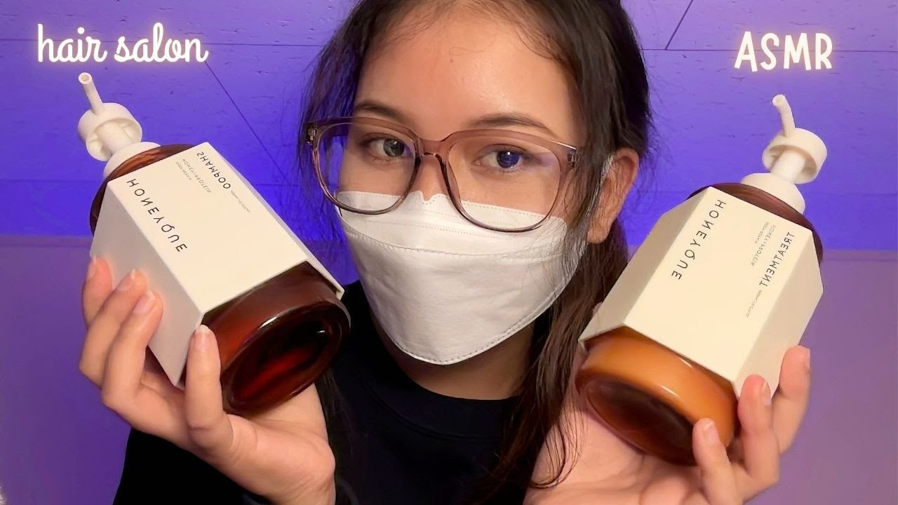 ASMR Hair Salon Roleplay💆🏻‍♀️Ear Cleaning, Shampoo Massage And More (Layered Sounds,Soft Spoken)