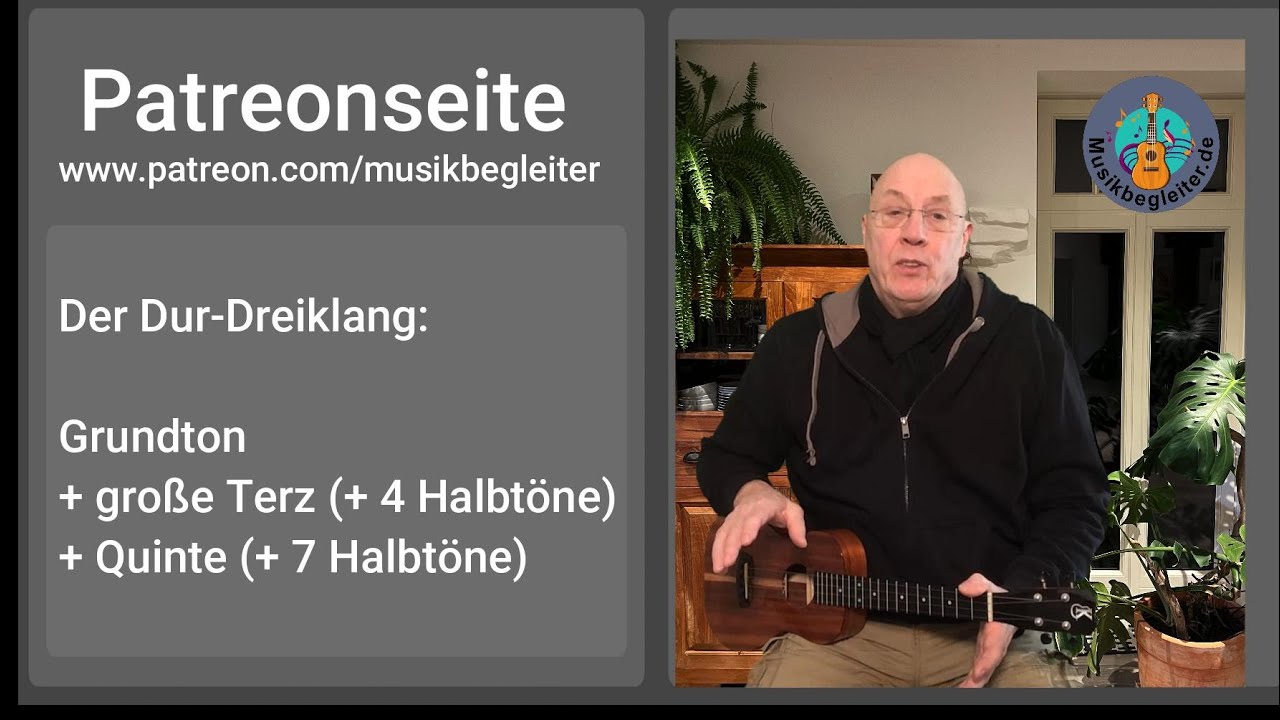 💡 Dur-Akkorde verstehen – Das System hinter der Musik!