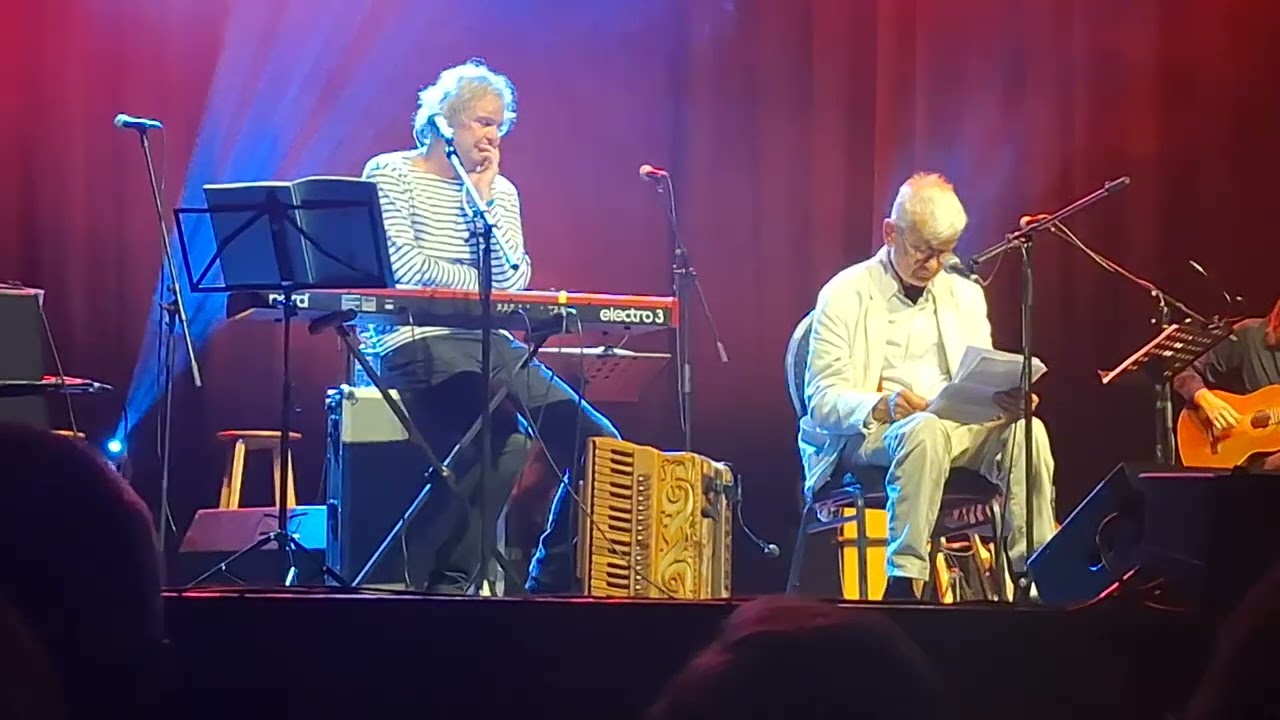 Wenzel + Christoph Hein am 31. Juli 2025 zu Wenzels 70. Geburtstag im ehemaligen Metropoltheater