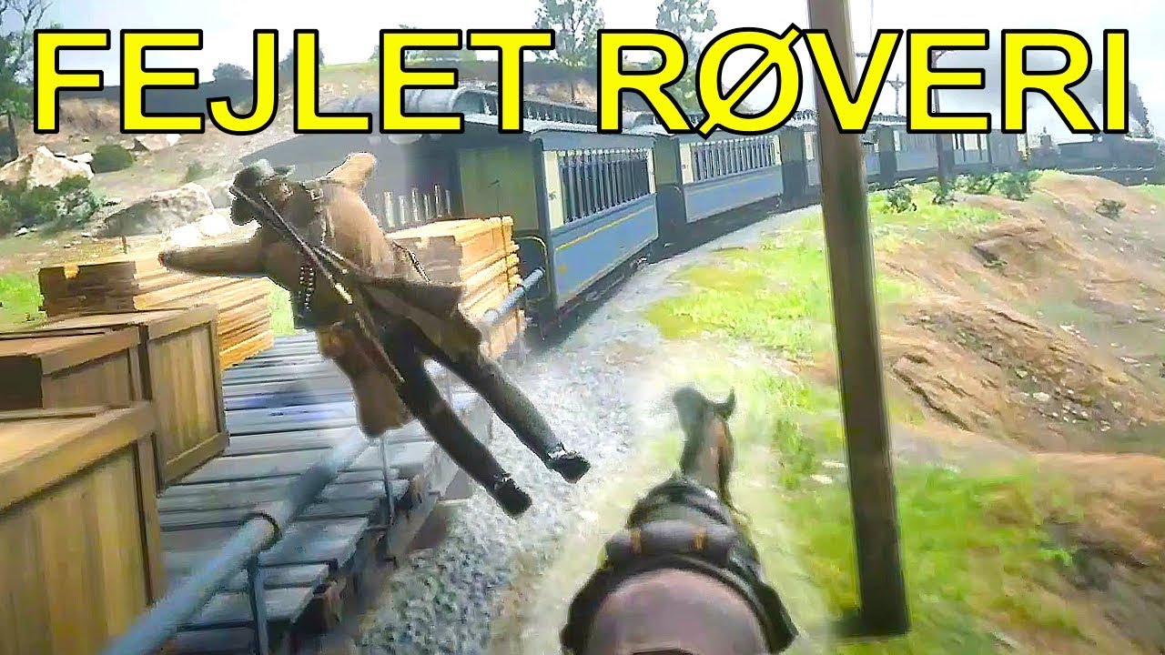 RØVERI GIK GALT - Red Dead Redemption 2 [Dansk]