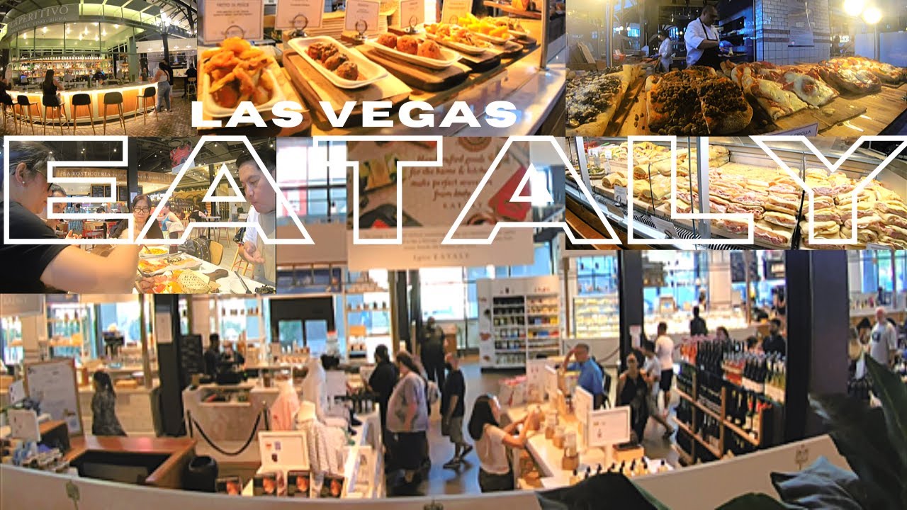 EATALY Las Vegas | Is EATALY worth it? | EATALY Food Prices and Marketplace Tour | Episode# 58