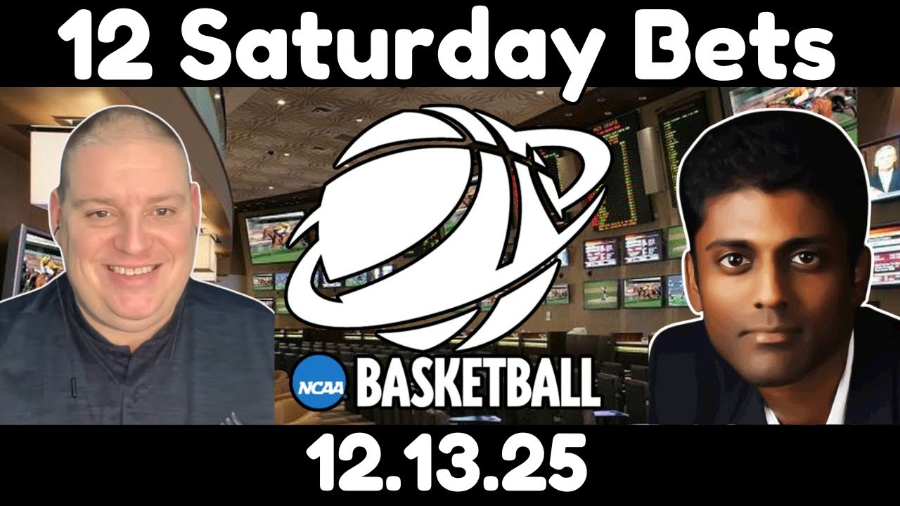 Saturday NCAA Basketball Picks - 12/13/25 l Craig Trapp & Indian Cowboy NCAAB Picks & Predictions