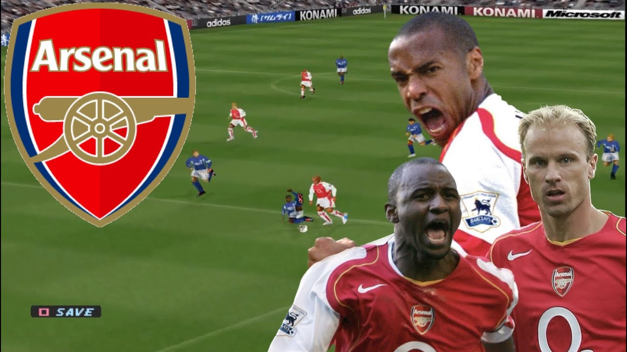 Winning Eleven - Arsenal vs Everton 2003/2004 Season Premier League