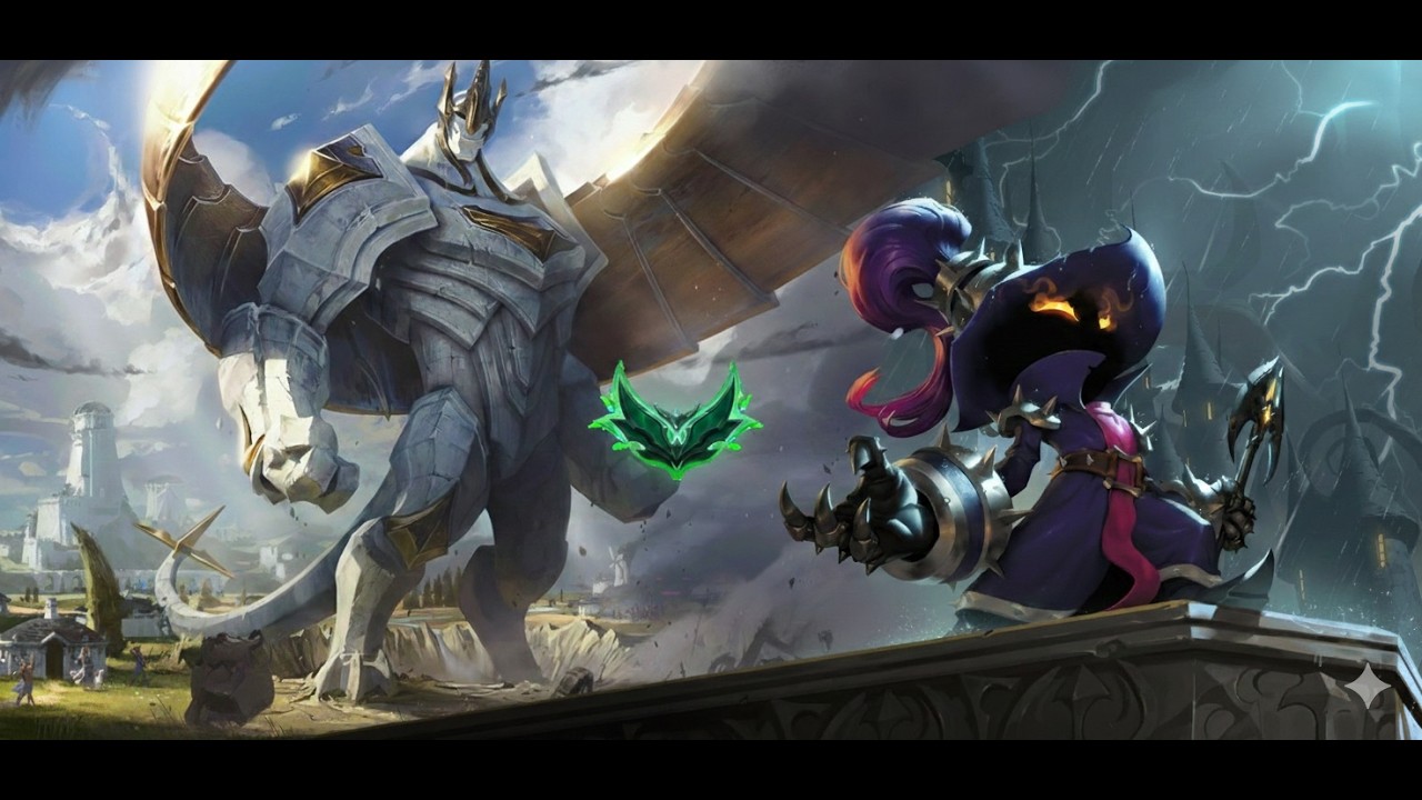 League of Legends Gameplay Español (Sin comentarios) - Mid - Galio (Esmeralda 2)