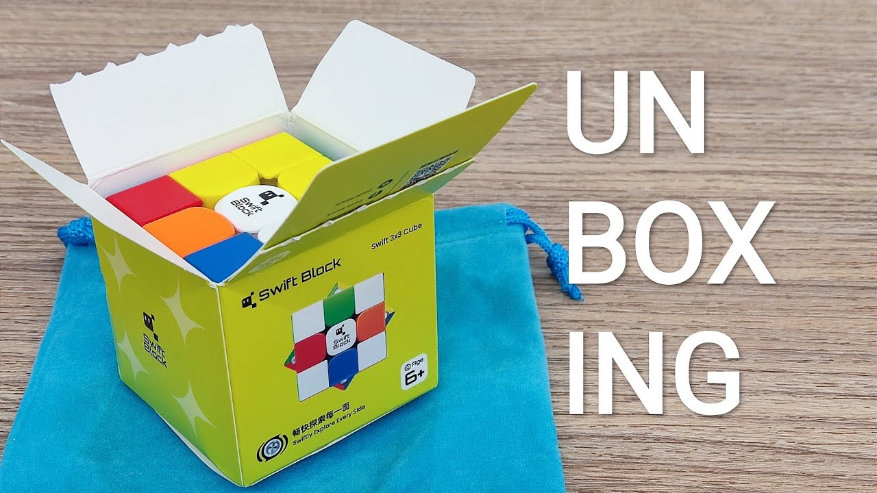 📦 Unboxing GAN SWIFT BLOCK Rubik 3x3