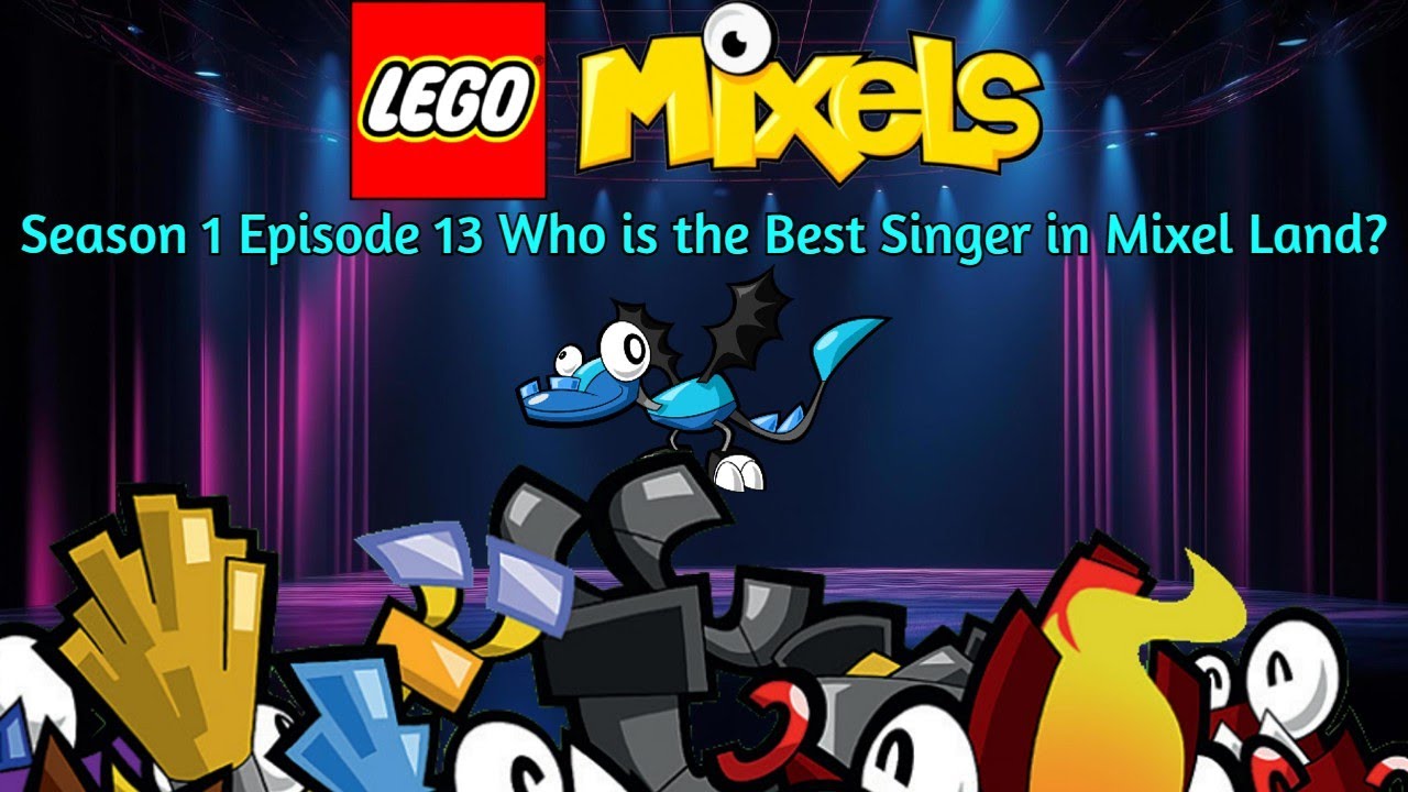 Lego Mixels (Перезагрузка) S1 Ep13 Кто лучший певец в стране Микселей (Покадровая анимация)