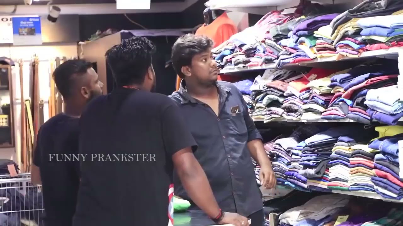 Dress shop prank |Prankster Rahul | Tamil video | PSR India 2021