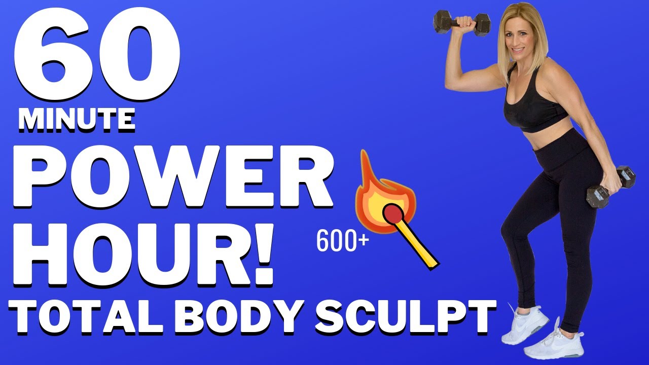 60 MINUTE POWER HOUR | Total Body Workout | Burn 600 Calories!