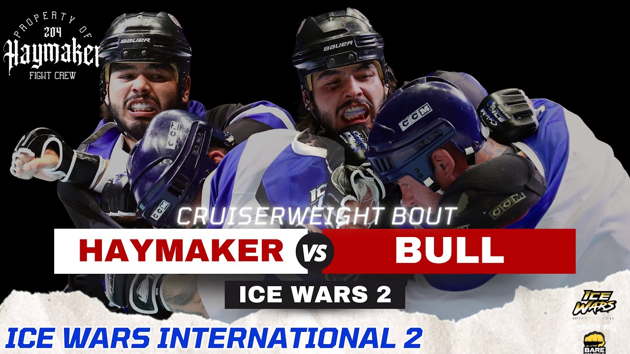 Justyce &ldquo;Haymaker&rdquo; Smoke VS Justin &ldquo;Bull&rdquo; Shmit (ICE WARS 2)