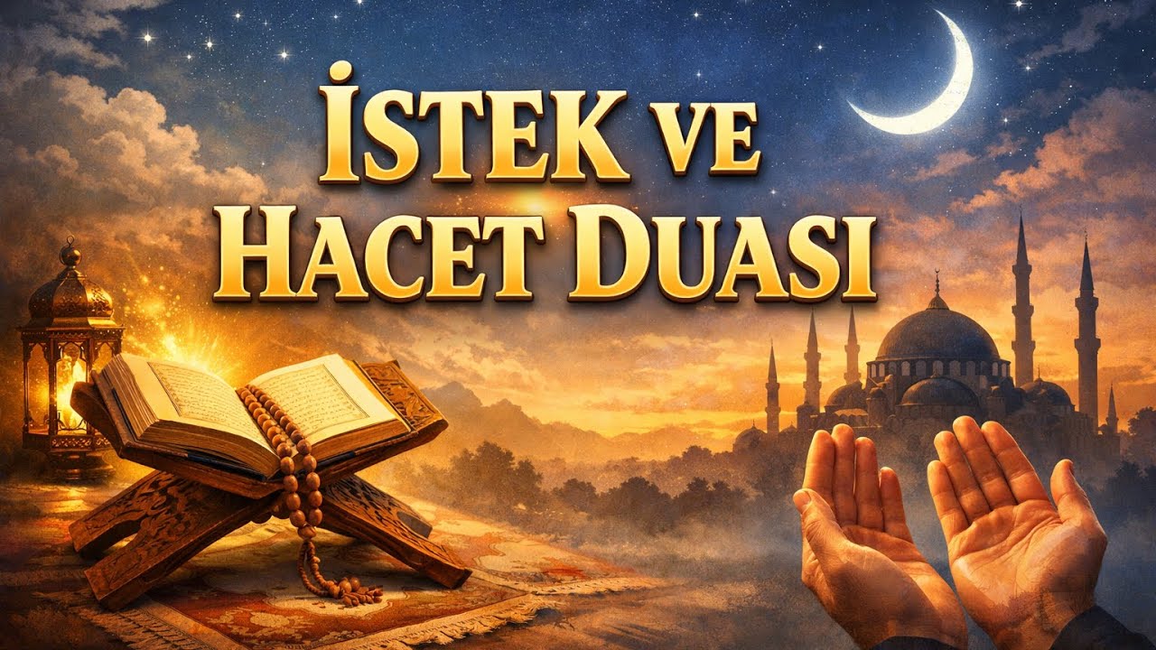 İSTEK VE HACET DUASI... DUALARDA BULUŞALIM. AMİN...