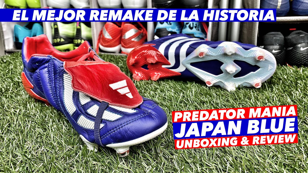 ADIDAS PREDATOR MANIA JAPAN BLUE REMAKE | UNBOXING & REVIEW 🔥
