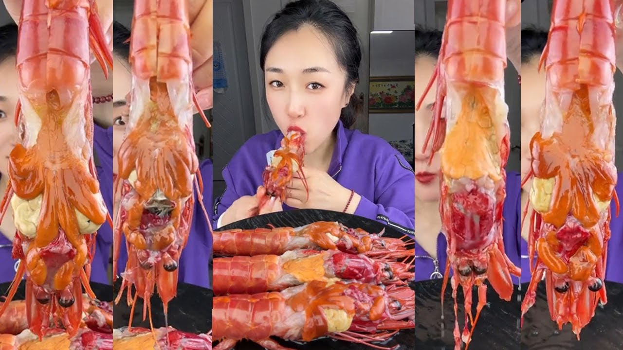 SUB)  红魔虾合集🦐🦐