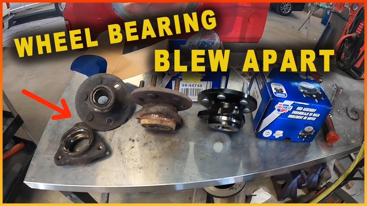 This  Front Wheel Bearing Exploded While Driving ~ SIMPLE FIX ~