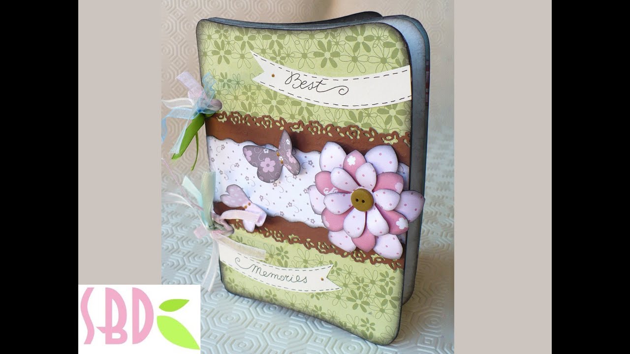 Scrapbooking Tutorial: Album dei ricordi - Memories album
