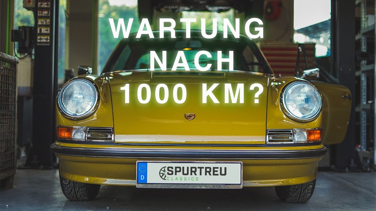 | Spurtreu | Porsche 911S Targa nach 1000km wieder in der Werkstatt? Wartung und Ventilspiel.