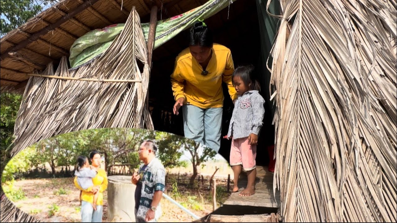ប្អូនស្រី រីក ព្រួយចិត្តអស់អង្កដាំបាយអោយកូនហូប By Pou Vot