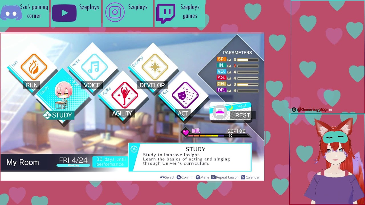 Good Morning Fox Den 🦊 Jack Jeanne LIVE | Musical Dating Sim 8AM