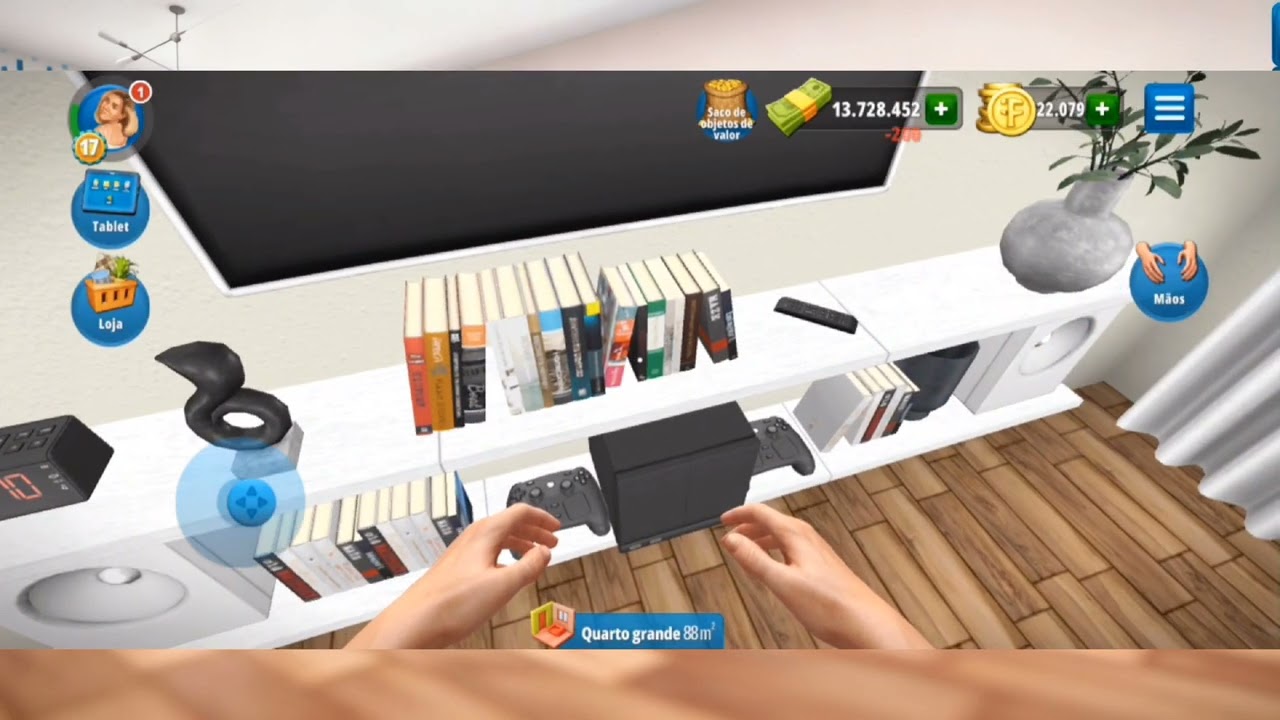 House Flipper Mobile — continuando a decoração da Rua do Visco Dourado 90 | Parte 2
