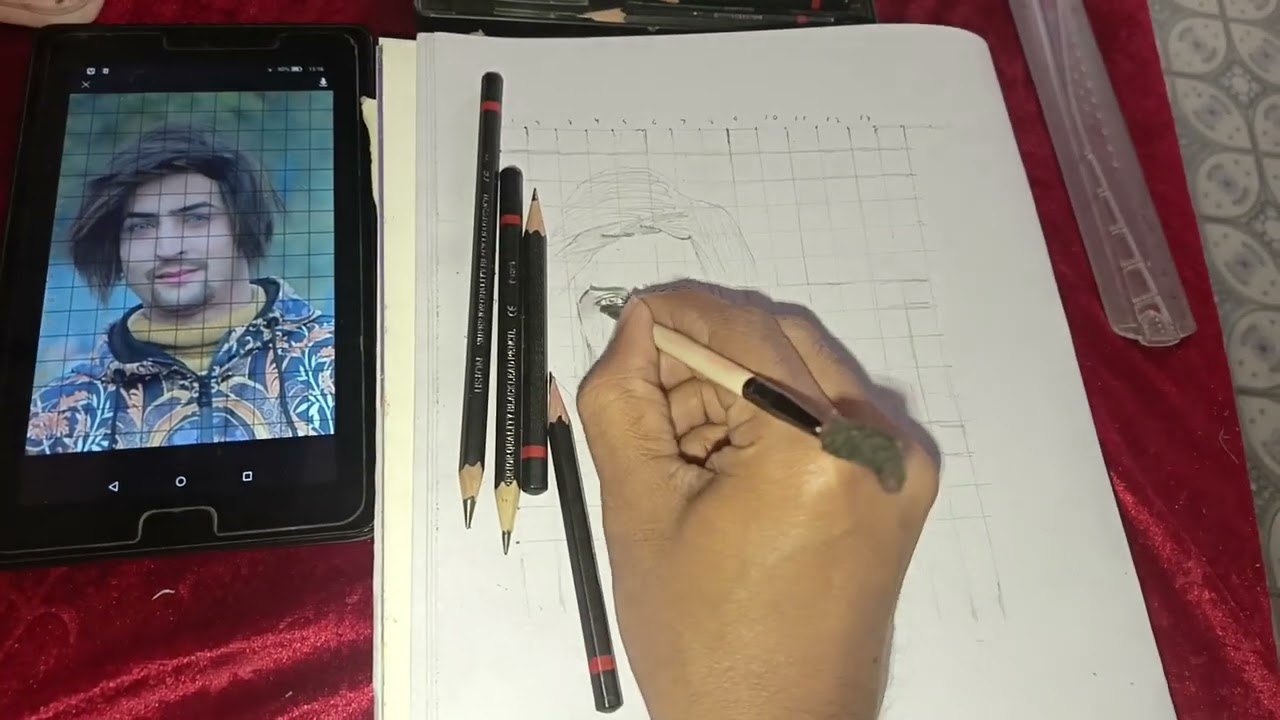 how to draw face sketch step by step for beginners