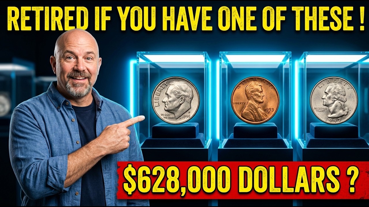 🚨 TOP 10 RARE COINS Worth $6.8 MILLION+! 😱 These Hidden U.S. Coins Could Change Everything!