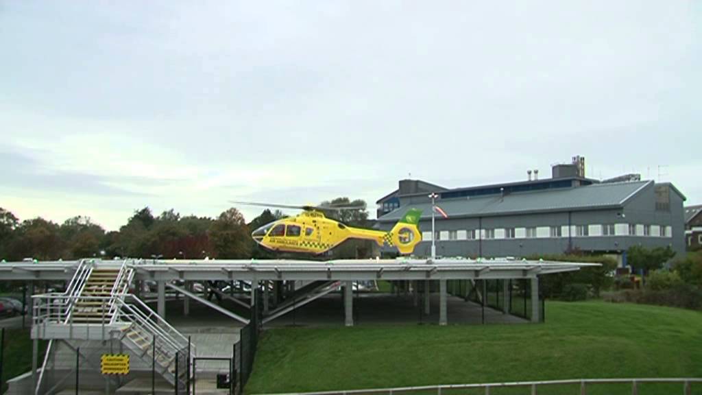 Development of the Helipad at St. Mary's Hospital