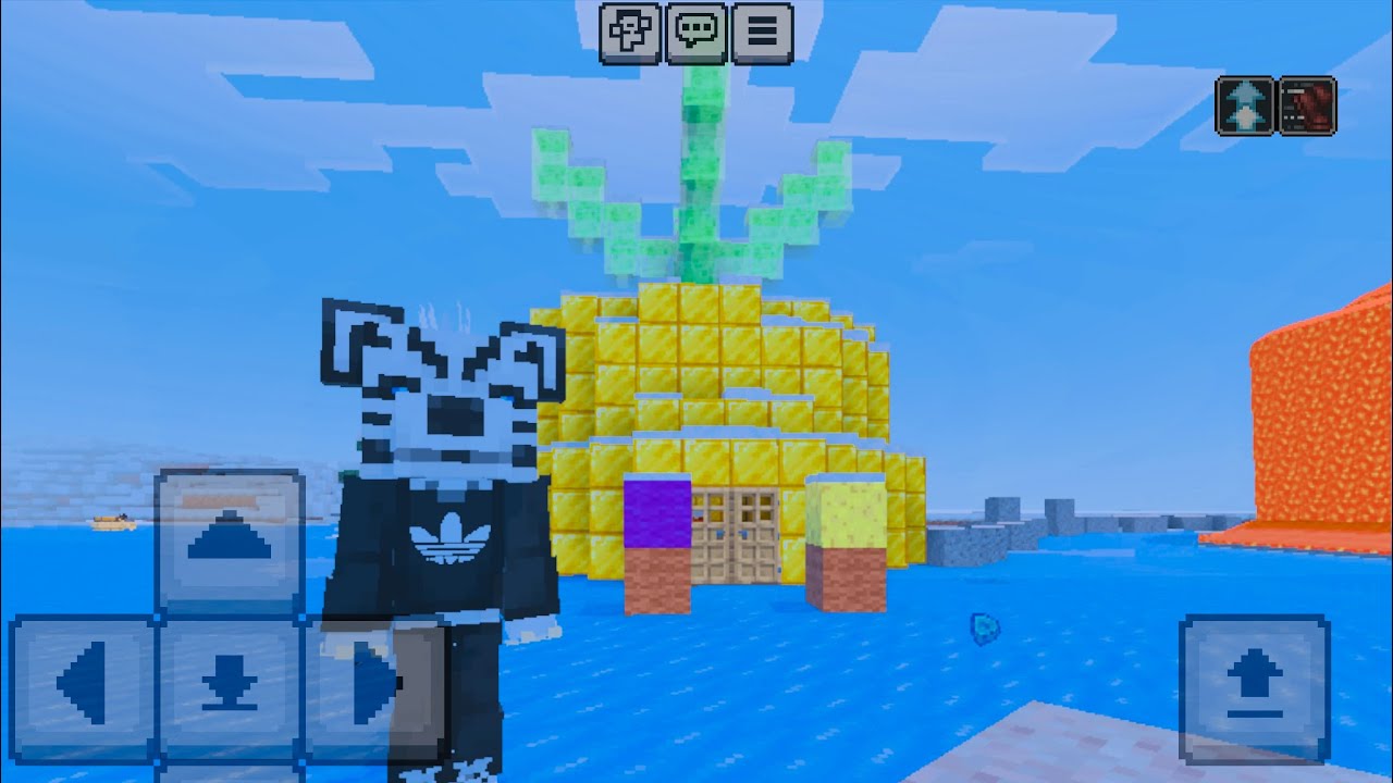Sponge Bob House in Minecraft