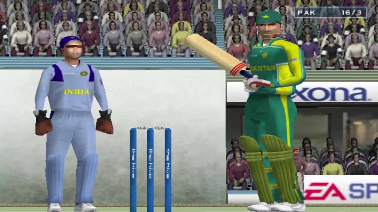 Cricket 2004 - Asia Cup : India vs Pakistan - Full 10 over match at Sharjah