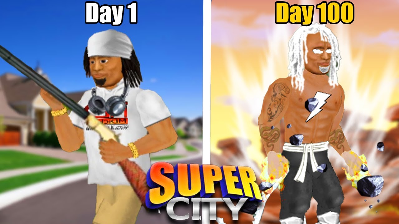 I SURVIVED 100 DAYS IN SUPER CITY