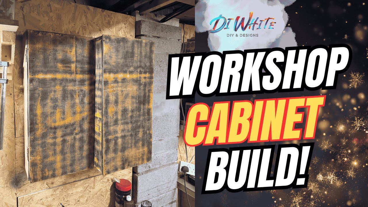 Workshop Cabinet Build Using Scrap Wood | Pocket Hole Jig