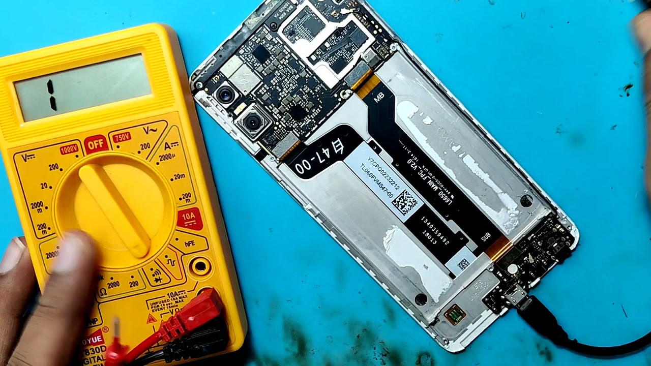 Redmi note 5pro Power ic repair solution