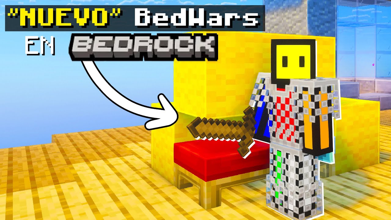 Jugué el NUEVO BedWars de BEDROCK en CUBECRAFT