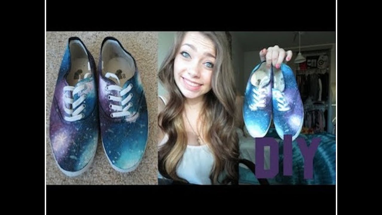 DIY: Galaxy Shoes!