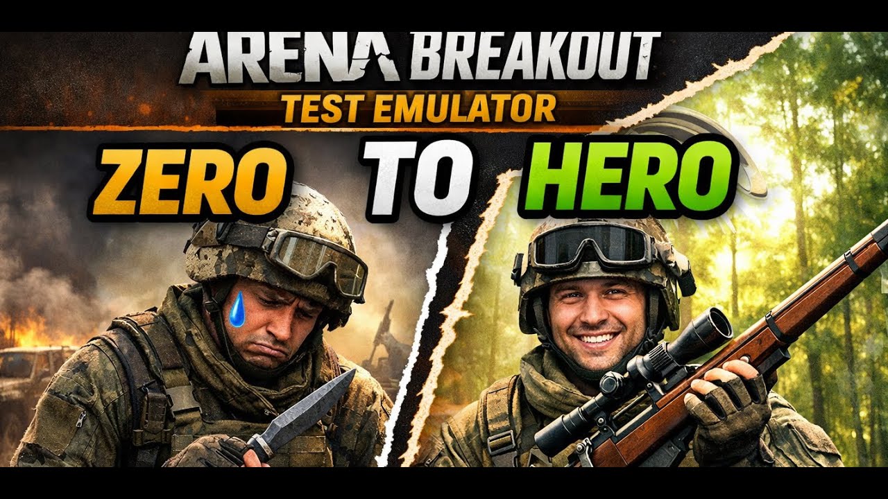 ZERO  TO HERO IN ARENA BREAKOUT EMULATOR