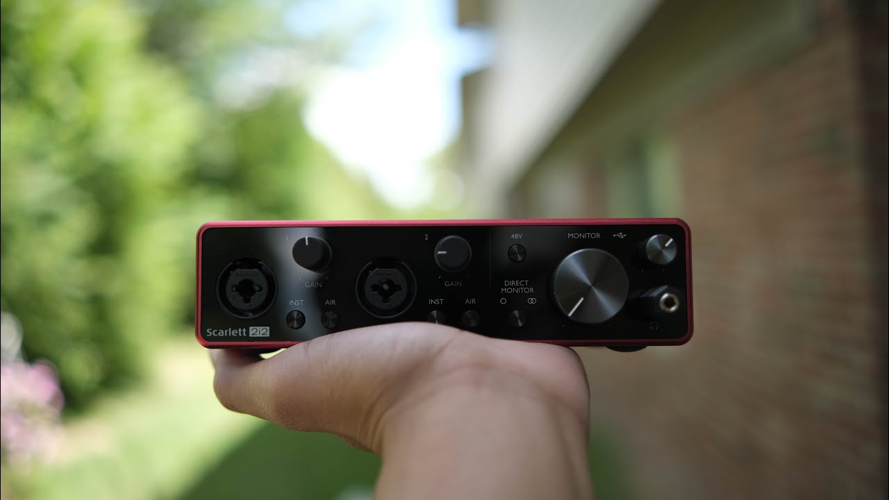 The Best Audio Interface For Rappers & Singers