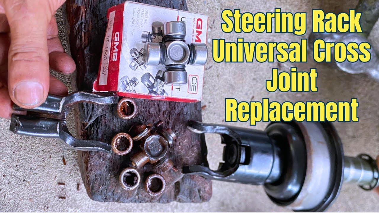 Steering Rack Universal Cross Joint Replacement #youtube #auto #diy #viral 