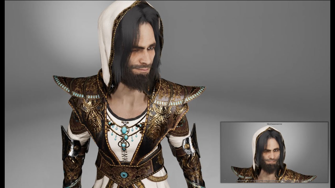 PREVIEW Apple BlendShape GAME READY 3D Character Prince of Persia